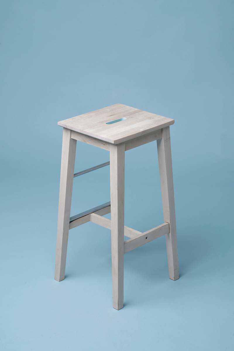 bar stool beige wooden bar stool minimal